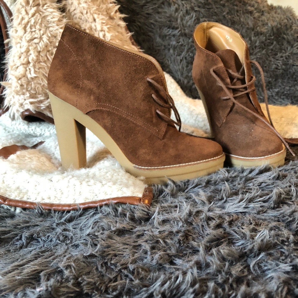 Ralph Lauren chunky heel shoe